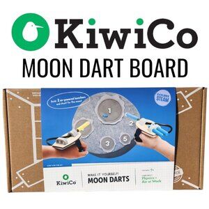 NEW KiwiCo Kiwi Co. Moon Darts Nerf Science Kit STEM DIY Craft Set Solar System